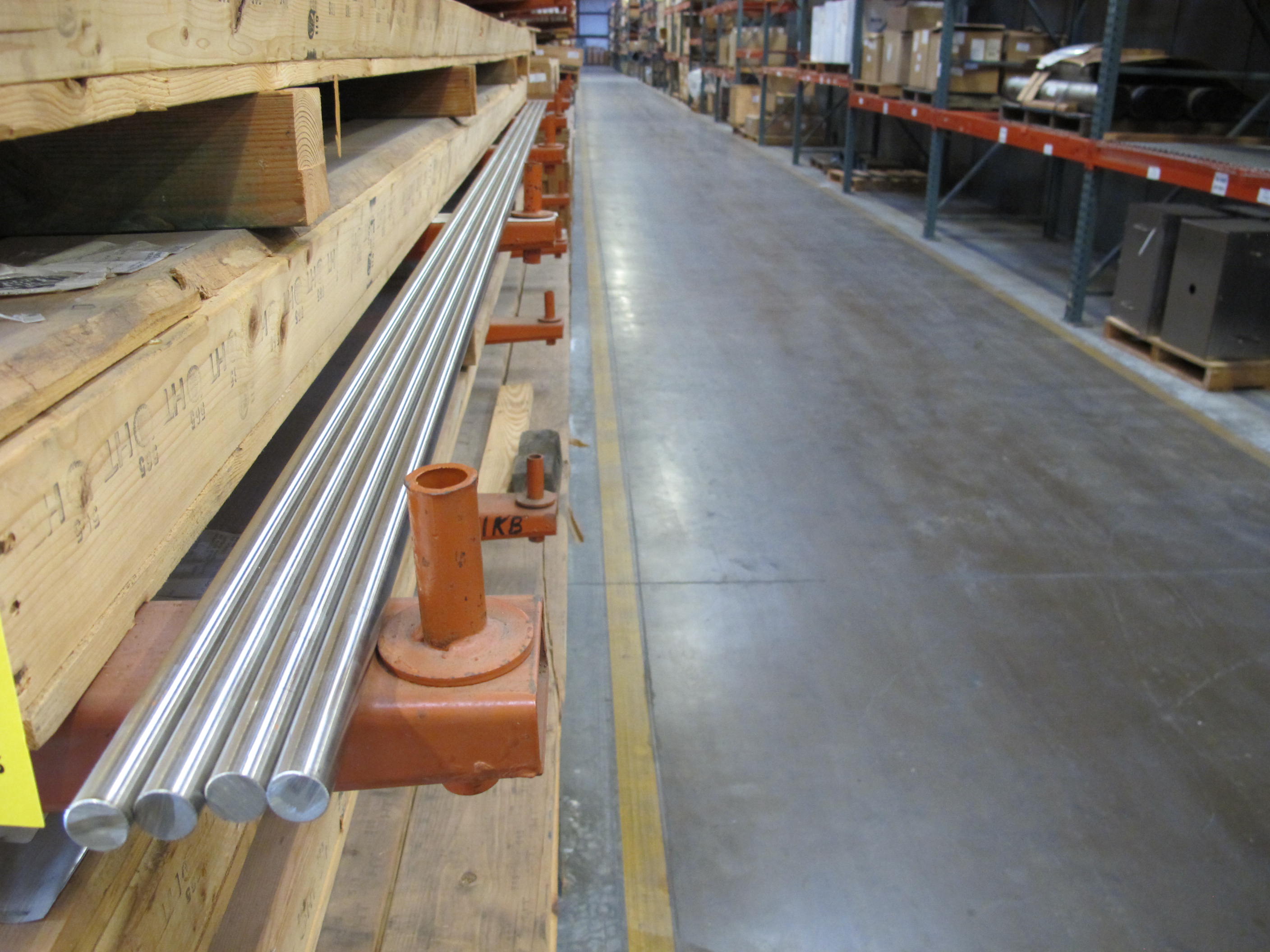 LOT (164) BAR, ROUND TYPE, 0.775" +/- 0.020" DIAMETER SIZE, 1.585 LBS/FT, BORATED STAINLESS STEEL MATERIAL GRADE A PROCESS, 174" MINIMUM LENGTH, ASTM A887, TYPE 304B7, ASTM A484-ROUND BAR SPECIFICATION. 6 BOXES WITH 164 RODS (W-50) LOADING & HANDLING FEE $50-